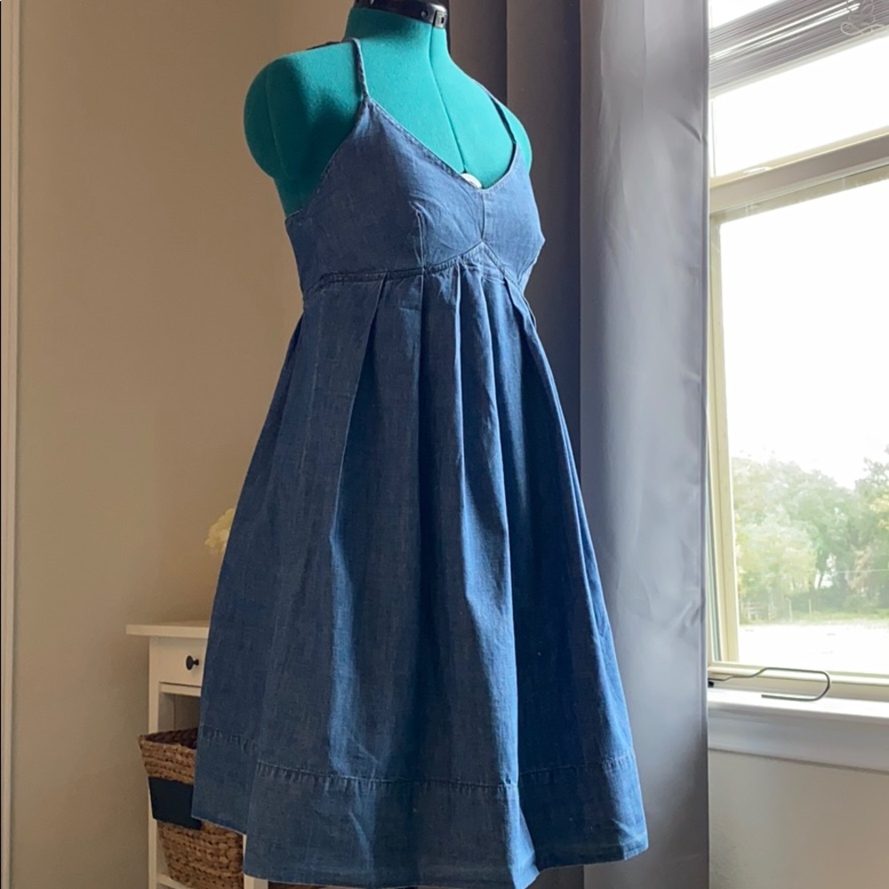 Lucky brand Denim midi dress